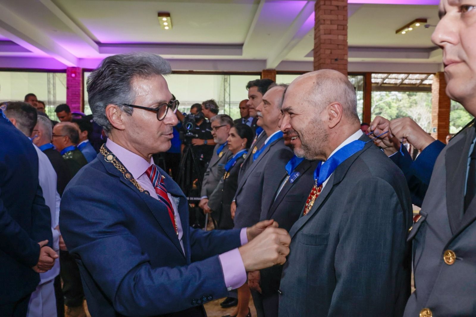 Imagem ilustrativa da notícia Presidente da FAPEMIG é homenageado com a Medalha Santos-Dumont 